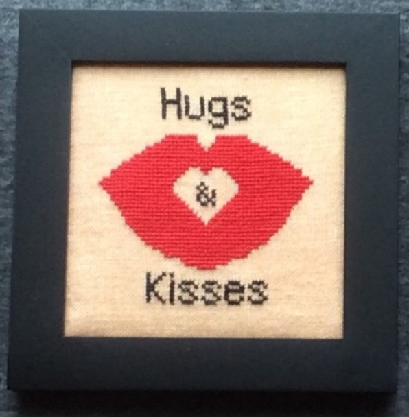 z February - Hugs & Kisses - Home Decor Series Needle Bling Designs NBD92