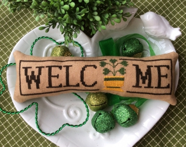 z March - Shamrock - Wee Welcome's Series Needle Bling Designs NBD103