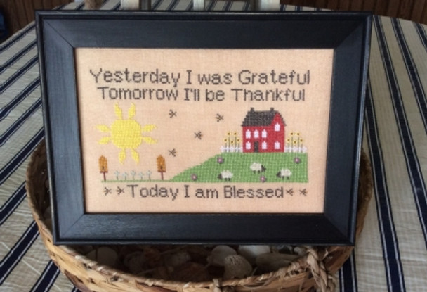 z Grateful, Thankful, Blessed Needle Bling Designs NBD63
