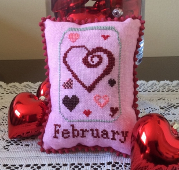 z February (10/12) What's In Your Jar Series Needle Bling Designs NBD54