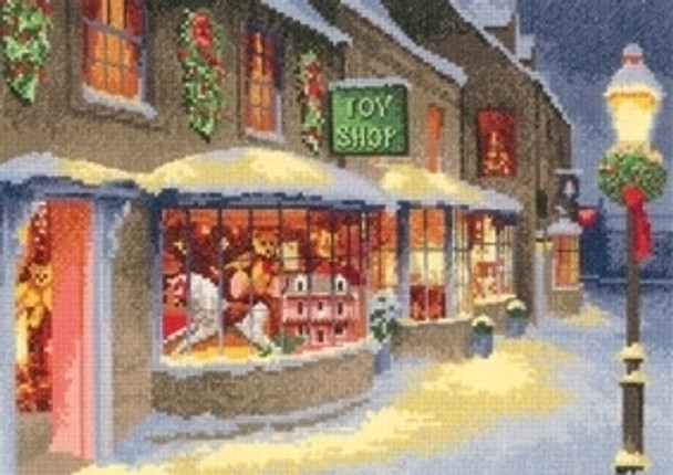 HC1268 Christmas Toy Shop-Scene - The John Clayton Collection Heritage Crafts