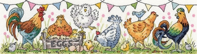 HC1592 Chicken Run Karen Carter Collection Heritage Crafts