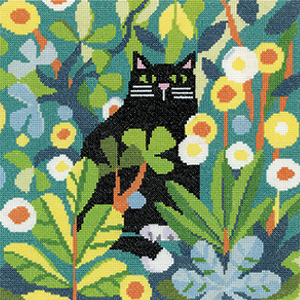 Heritage Crafts HC1682 Black Cat - by Karen Carter