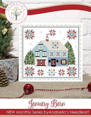 January Barn 90w x 83h by Anabella's 24-1007