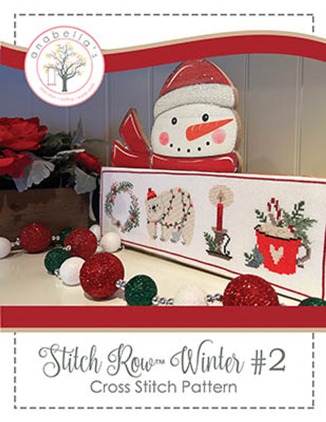 Stitch Rows Winter 2 192w x 64h by Anabella's 23-3350