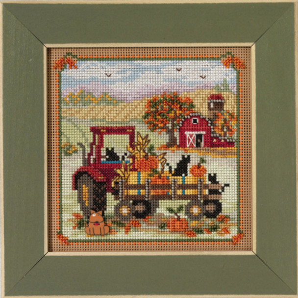 MH142325 Mill Hill Buttons and Bead Kit Hayride - Country Lane (2023)