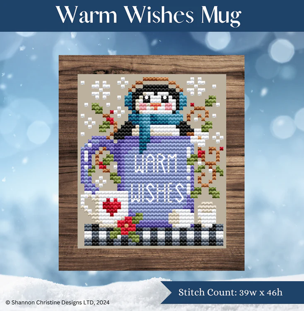 Warm Wishes Mug  by Shannon Christine Designs