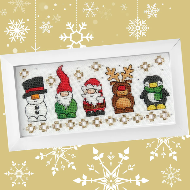 Hardanger Christmas Crew Faby Reilly Designs