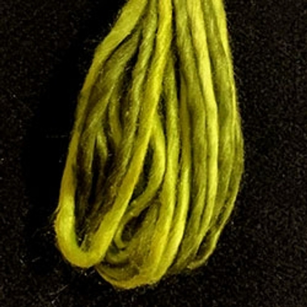 VADW53 Olive Lime Deco Silk Yarn - 1 Ply Valdani 