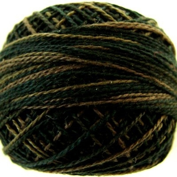 VA10501 Ebony Almond Floss 3Ply Balls Valdani