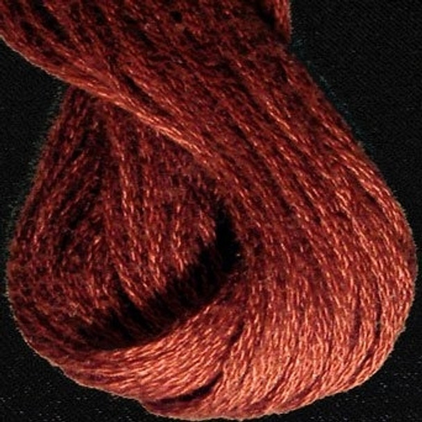 VA12813 Brick Dark Cotton Floss 6Ply Skein Valdani