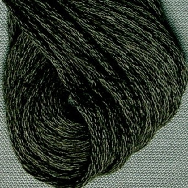 VA128123 Brown Black Dark Cotton Floss 6Ply Skein Valdani