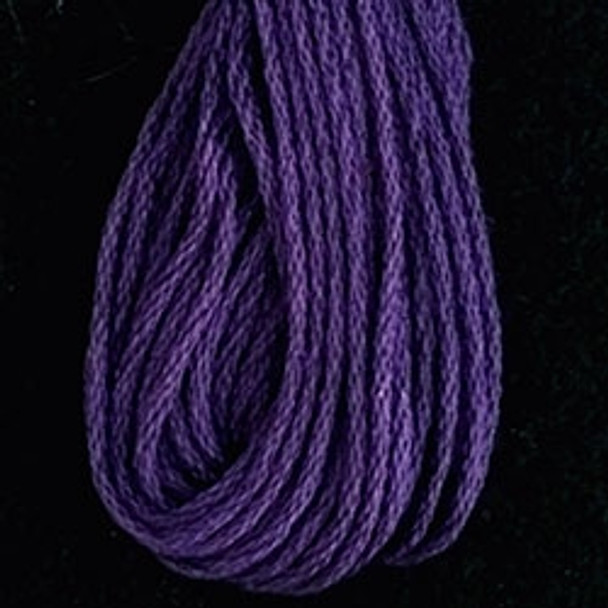 VAS1287 Rich Purple Cotton Floss 6Ply Skein Solid Valdani