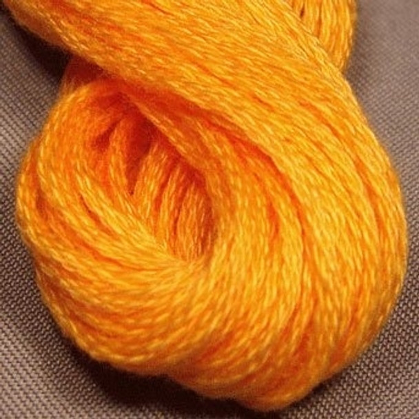 VAS1271 Bright Peach Medium Cotton Floss 6Ply Skein Solid Valdani