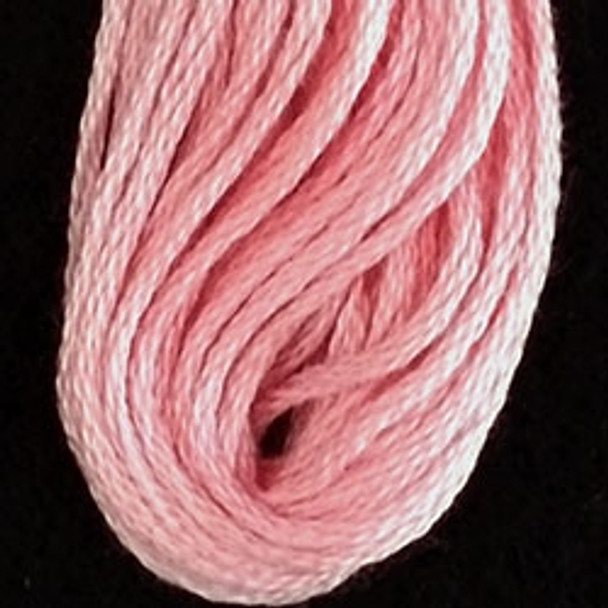 VAS1246 Rich Pink  Cotton Floss 6Ply Skein Solid Valdani