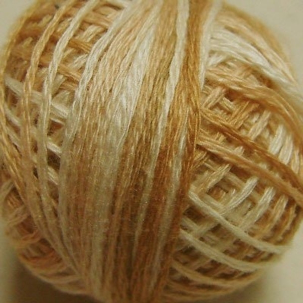 12VA514 Wheat Husk Pearl Cotton Size 12 Ball Valdani