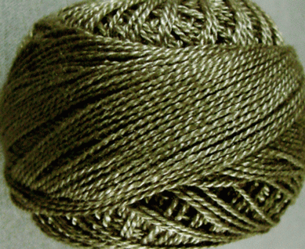 12VAS892 Juniper Medium Pearl Cotton Size 12 Solid Ball Valdani