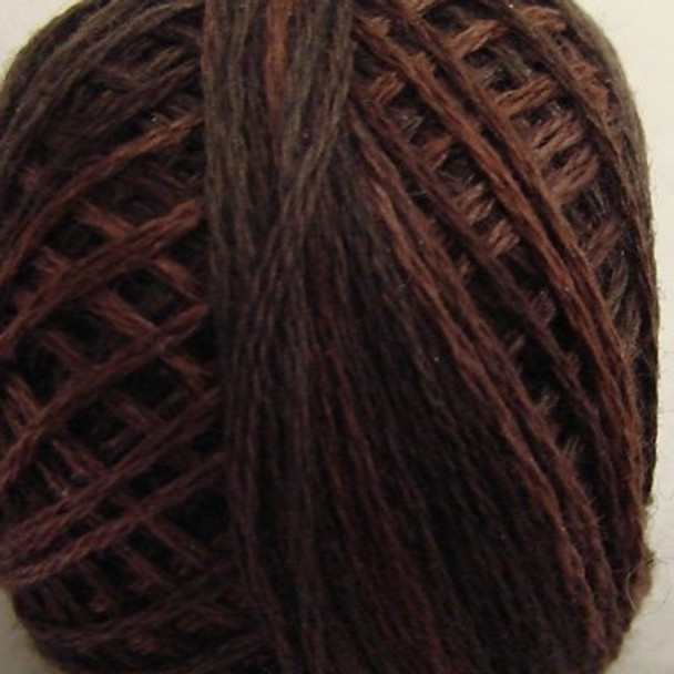 5VAP12 Brown Pearl Cotton Size 5 Ball Valdani