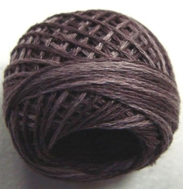 5VAH210 Melancholic Purple  Pearl Cotton Size 5 Ball Valdani