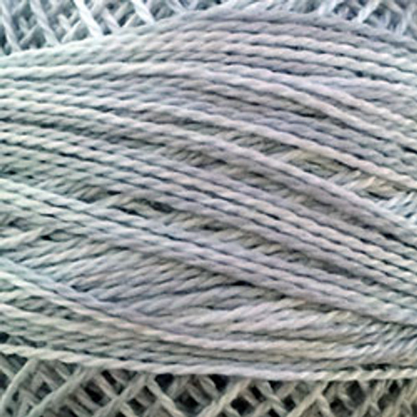 5VA122 Sky Grey Pearl Cotton Size 5 Ball Valdani