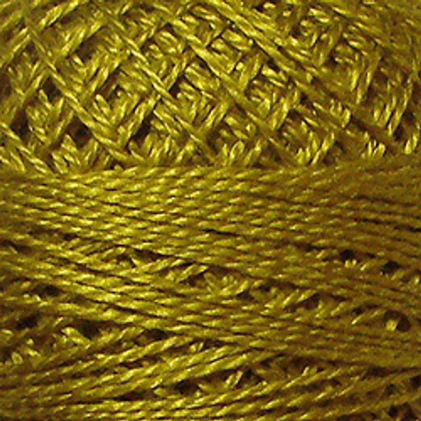 Gold 5VAS152 Pearl Cotton Size 5 Solid Ball Valdani