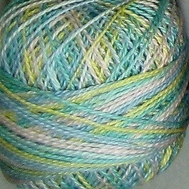 Baby Soft Pastel 8VAM38 Pearl Cotton Size 8 Ball/Skein Valdani