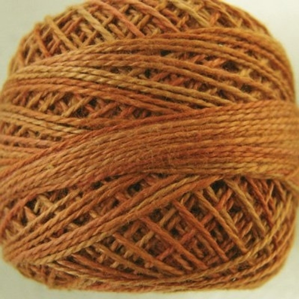 Toffee 8VA505 Pearl Cotton Size 8 Ball/Skein Valdani