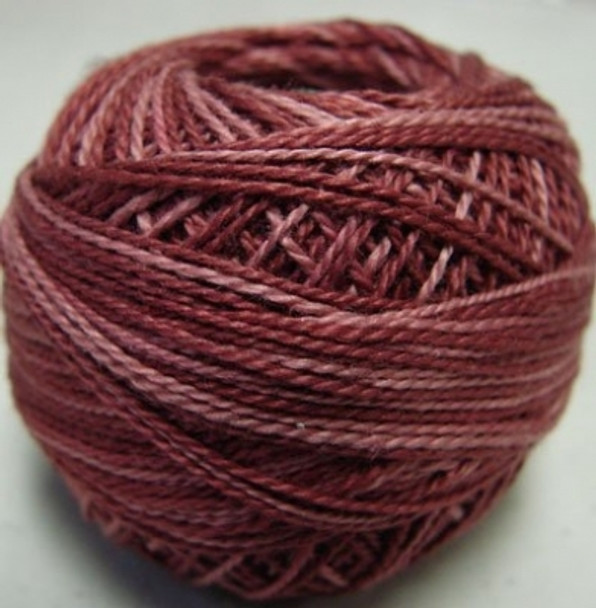 Nostalgic Rose 8VAH204 Pearl Cotton Size 8 Ball/Skein Valdani