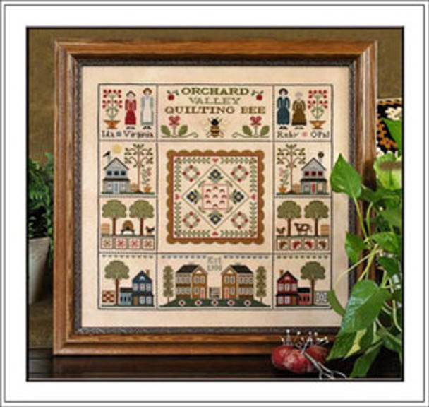Orchard Valley Quilting Bee 241 x 241 Little House Needleworks 13-1209
