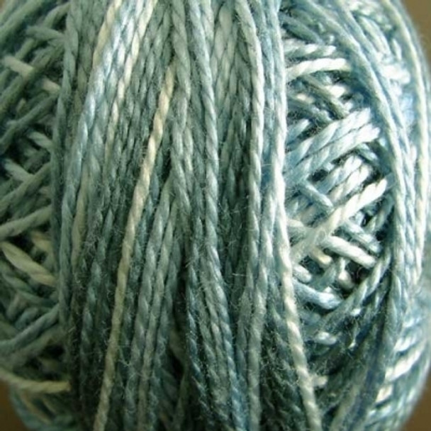 Silver Foam 8VAM93 Pearl Cotton Size 8 Ball/Skein Valdani