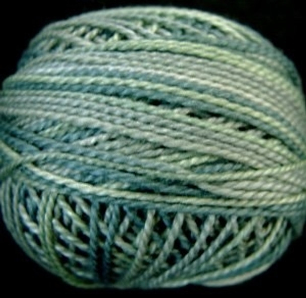 Seaside 8VAJP12 Pearl Cotton Size 8 Ball/Skein Valdani