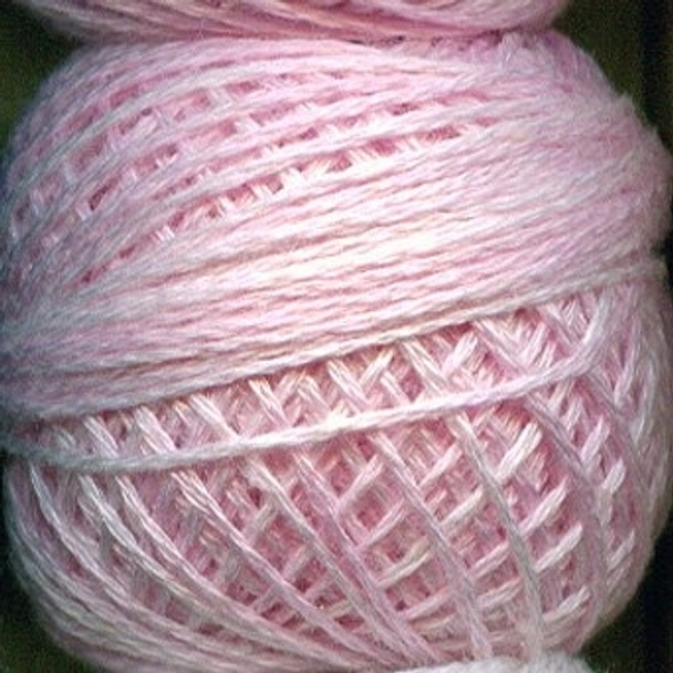 Rose Suave 8VA557 Pearl Cotton Size 8 Ball/Skein Valdani