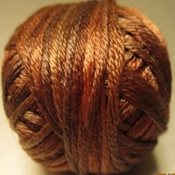 Silky Rust VAK10P6 23 Yard Skein Silk Floss Valdani    