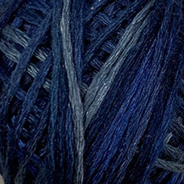 Withered Blue VAK10P7 23 Yard Skein Silk Floss Valdani    