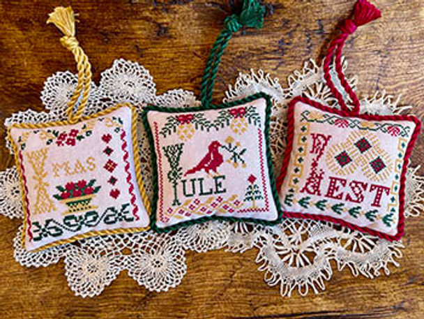 Vintage Christmas Alphabet 11 by Jan Hicks Creates 23-3278