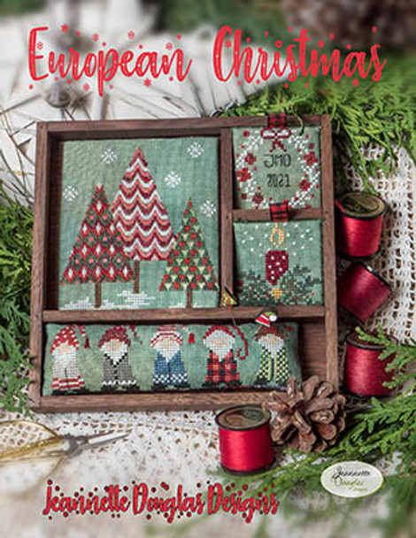 European Christmas Box by Jeannette Douglas Designs 23-3176