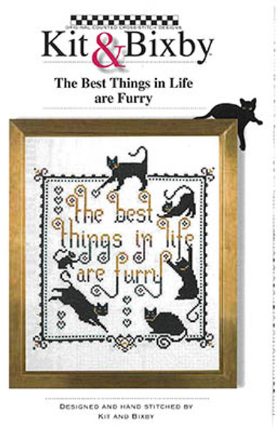 Best Things In Life Are Furry 107w x 123h by Kit & Bixby 24-1438