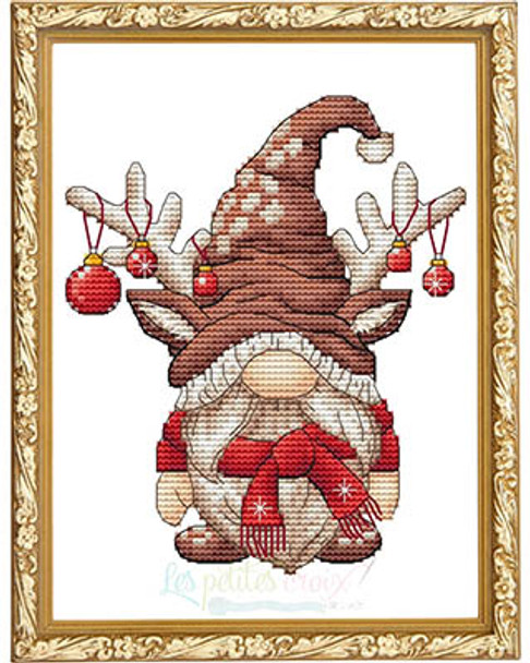 Reindeer Gnome by Les Petites Croix De Lucie 23-3256