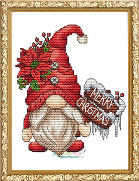 Christmas Gnome 2023 by Les Petites Croix De Lucie 23-3254