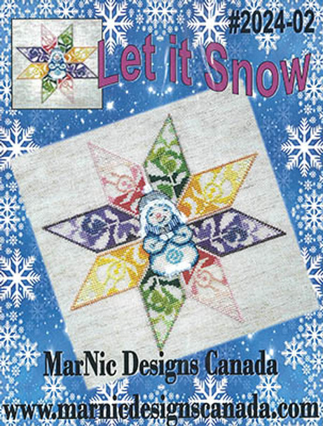 Let It Snow 107w x 17h by MarNic Designs 24-1065