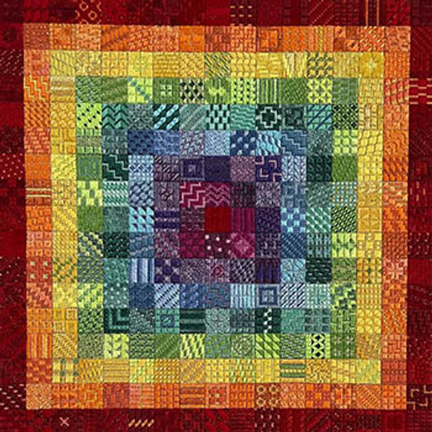 Rainbow Square by Needle Delights Originals 24-1105