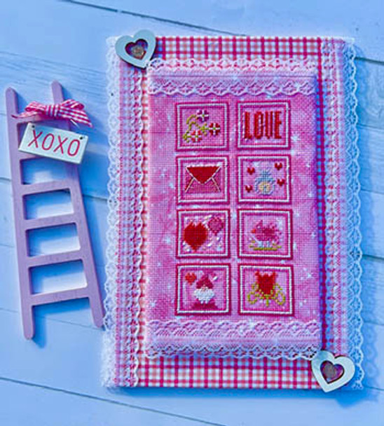 Valentine Stamp 51w x 94h by Pickle Barrel Designs 24-1597