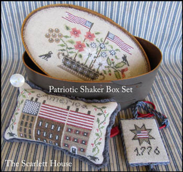 Patriotic Shaker Box Set by Scarlett House, The 18-1795