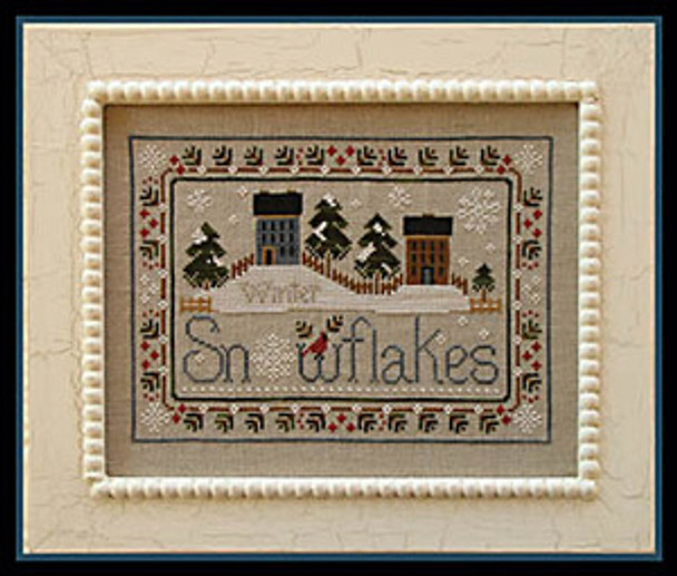 Snowflakes Little House Needleworks  07-2721