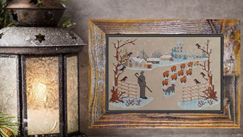 Serenity Of Winter 131W x 85H by Twin Peak Primitives 23-2949 YT