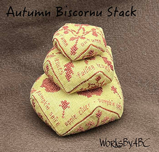 Autumn Biscornu Stack by Works By ABC 23-2751