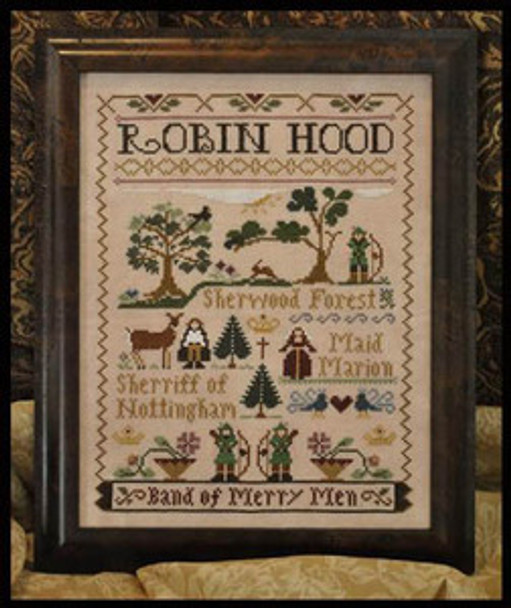 Robin Hood 125 x 172 Little House Needleworks  10-1413