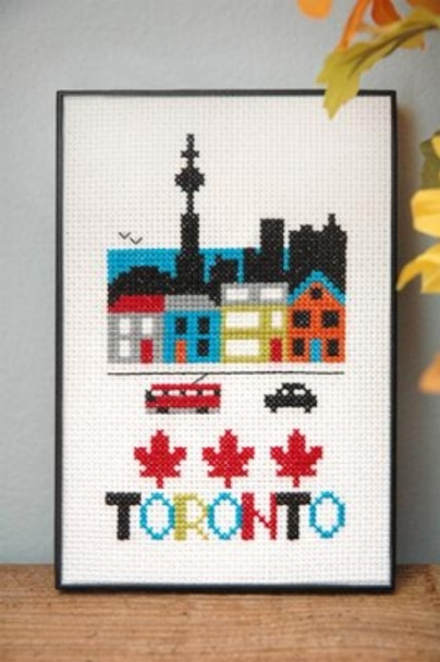 Toronto Stitches: Cross Stitch Tiny Modernist Inc TMR102