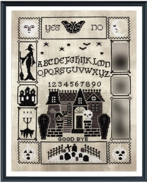 Halloween Ouija (4/5) - Mystery Series Whole Design is 167W x 215H by Tiny Modernist Inc 20-2478 YT TMR257