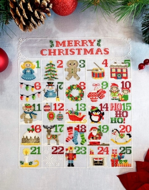 Christmas Calendar 166w x 199h by Tiny Modernist Inc 19-2554 TMR215